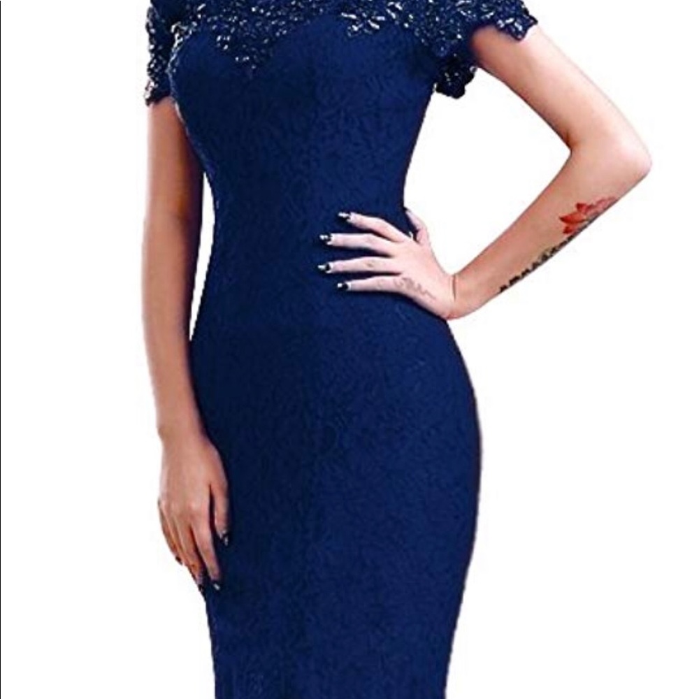 Blue mermaid desss